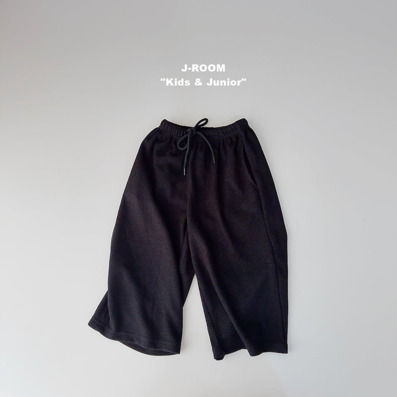 Silky Ribbed Wide Pants by J-Room for Child - view 10