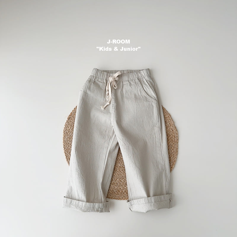Special Price String Stretch Cotton Pants by J-Room for Child - view 7