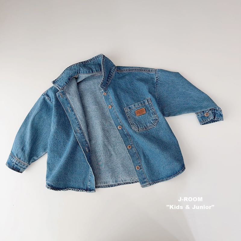Tin Label Denim Shirt by J-Room for Child - view 1