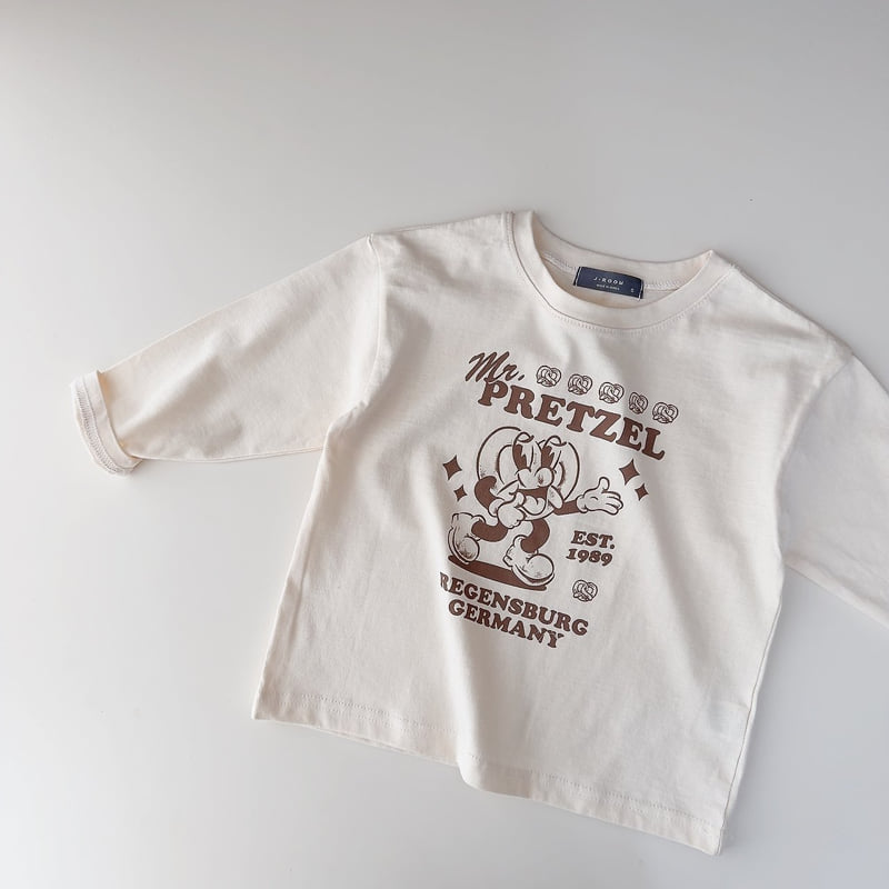 Pretzels Printed Tee by J-Room for Child - view 10