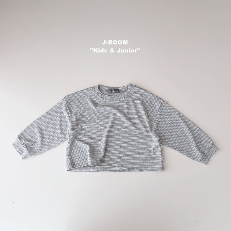 Cozy Stretch Striped Tee by J-Room for Child - view 8