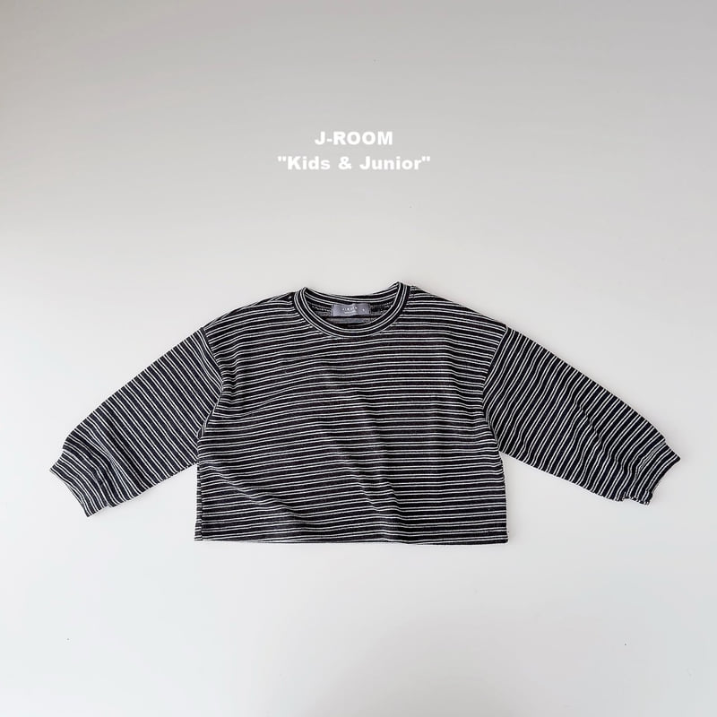 Cozy Stretch Striped Tee by J-Room for Child - view 9
