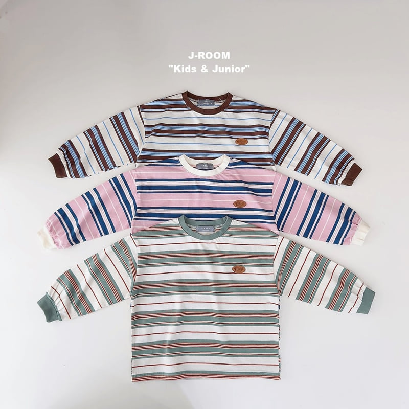 Ricky Multi Striped Tee by J-Room for Child - view 5