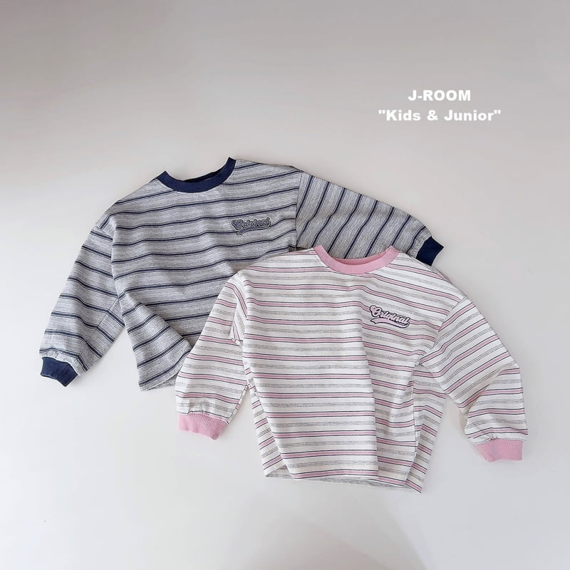 Cookie Multi Striped Tee by J-Room for Child - view 3