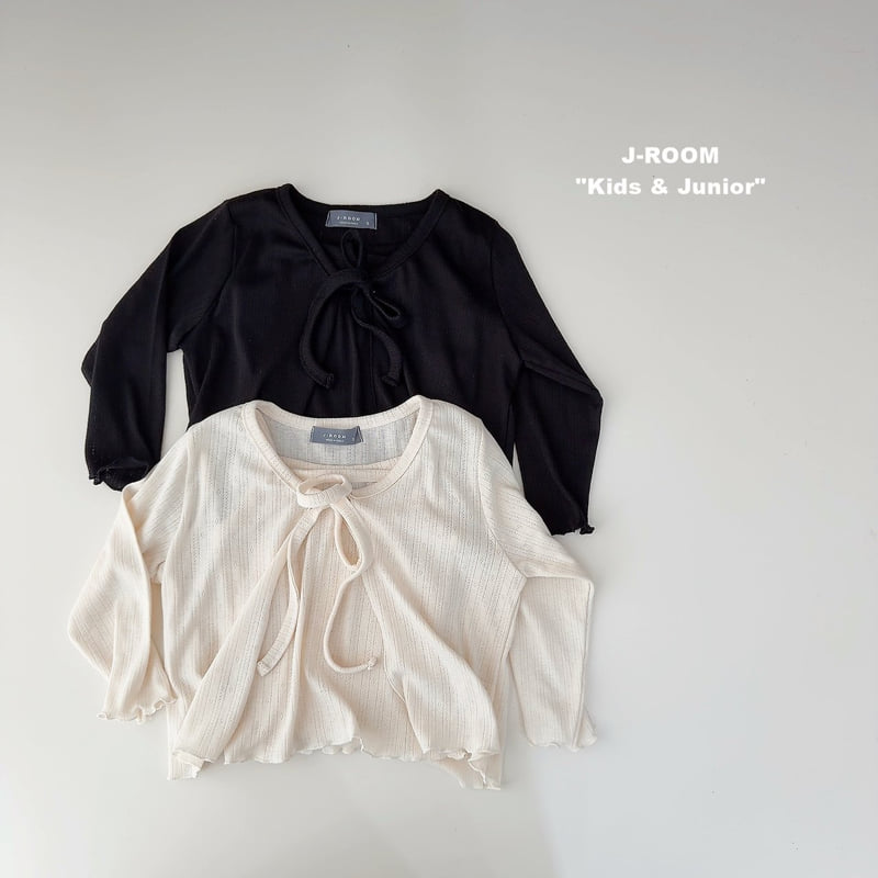 Eyelet Cardigan Set by J-Room for Child - view 6