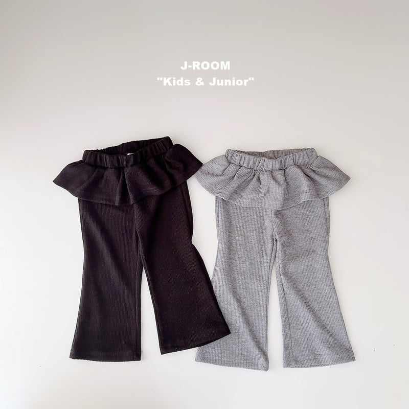 Cats Frill Stretch Bootcut Pants by J-Room for Child - view 1