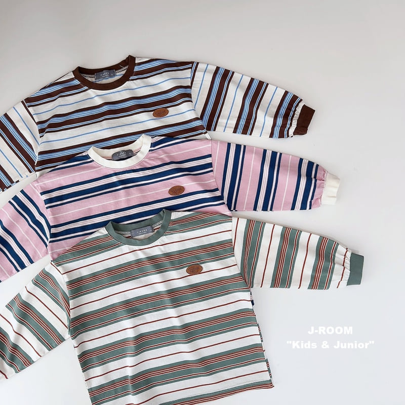 Ricky Multi Striped Tee by J-Room for Child - view 6