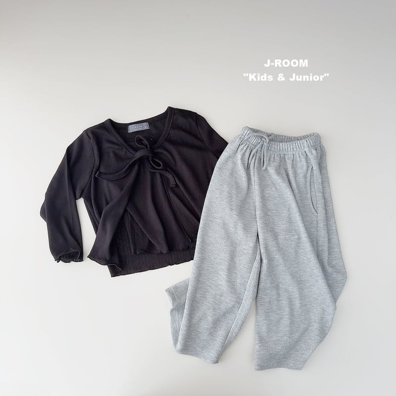 Eyelet Cardigan Set by J-Room for Child - view 8