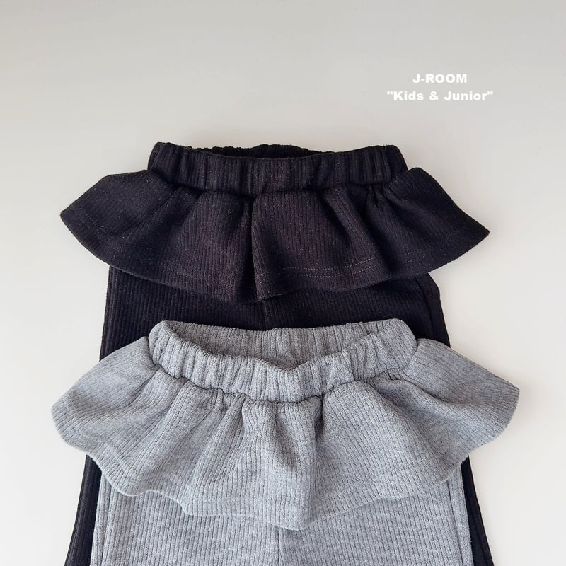 Cats Frill Stretch Bootcut Pants by J-Room for Child - view 3