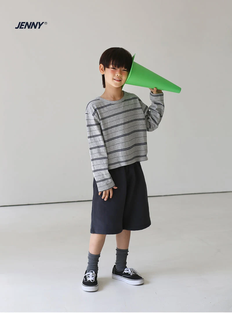 Striped Crop Tee by Jenny Basic for Child - view 7