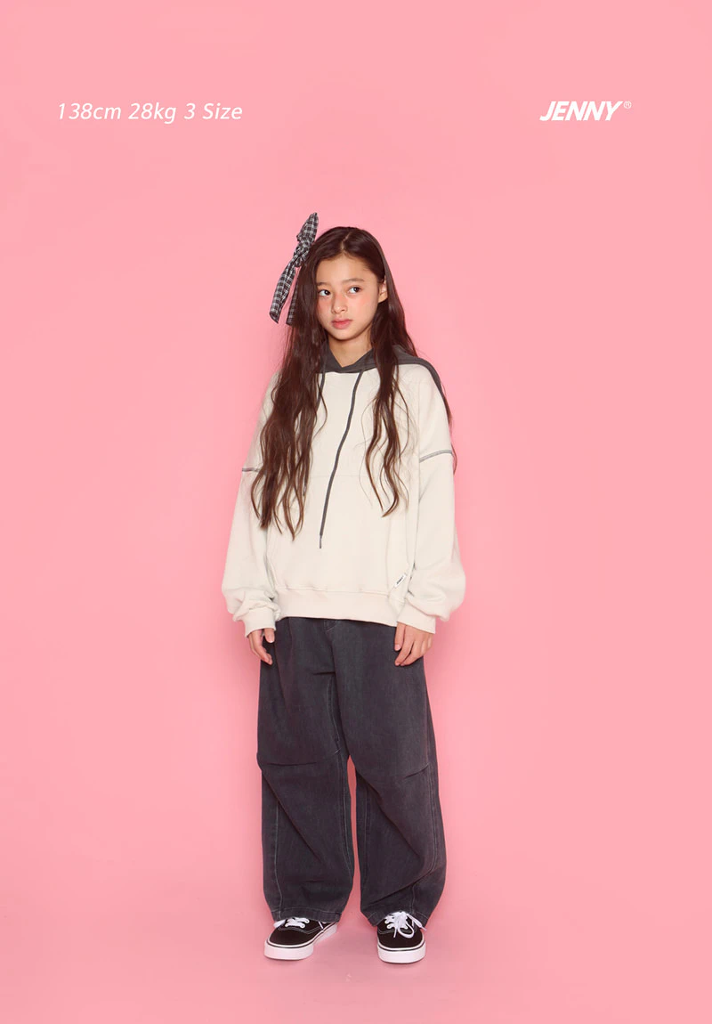 Collar Hoodie by Jenny Basic for Child - view 6