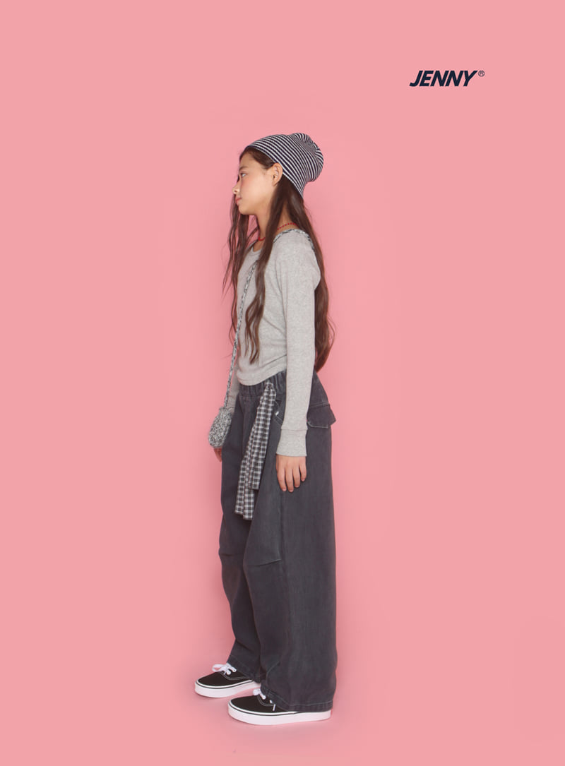 Shirring Ribbed Tee by Jenny Basic for Child - view 6