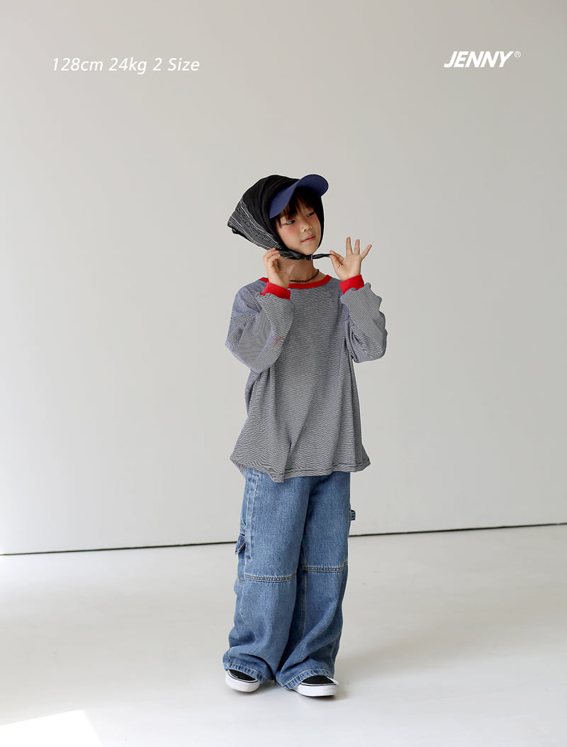 Edward Striped Color Block Tee by Jenny Basic for Child - view 5