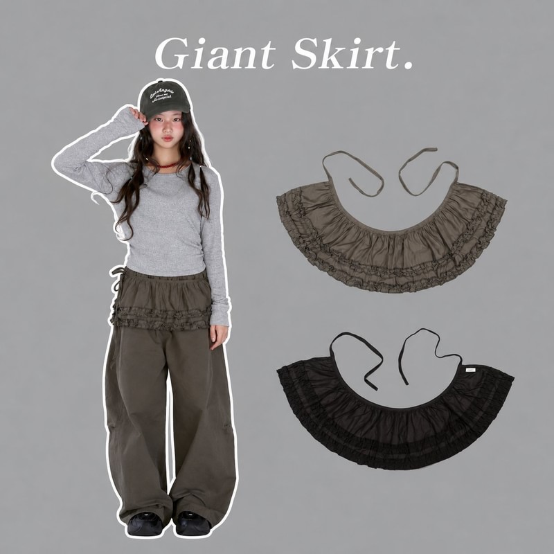 Giant Cancan Wrap Skirt by Jenny Basic for Child - view 1
