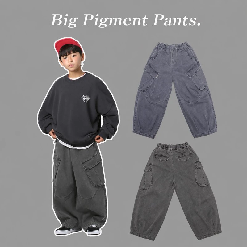 Big Pigment Pants by Jenny Basic for Child - view 1