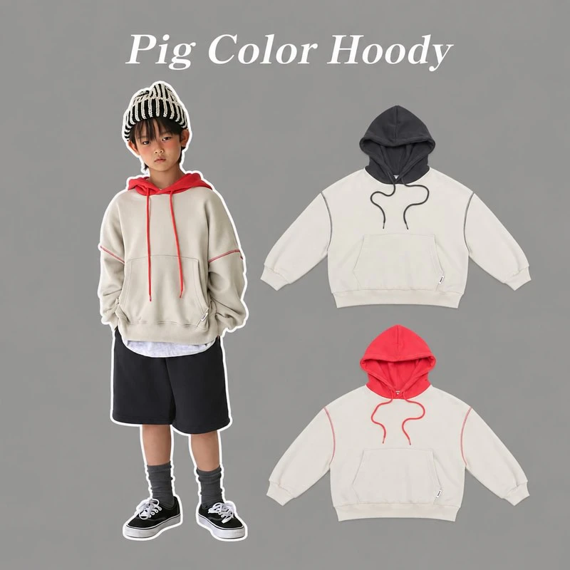Collar Hoodie by Jenny Basic for Child - view 1