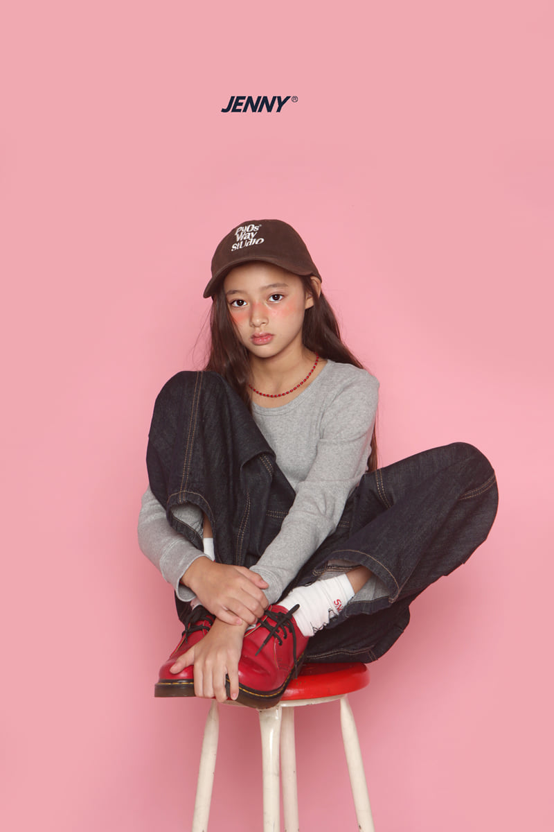 Shirring Ribbed Tee by Jenny Basic for Child - view 10