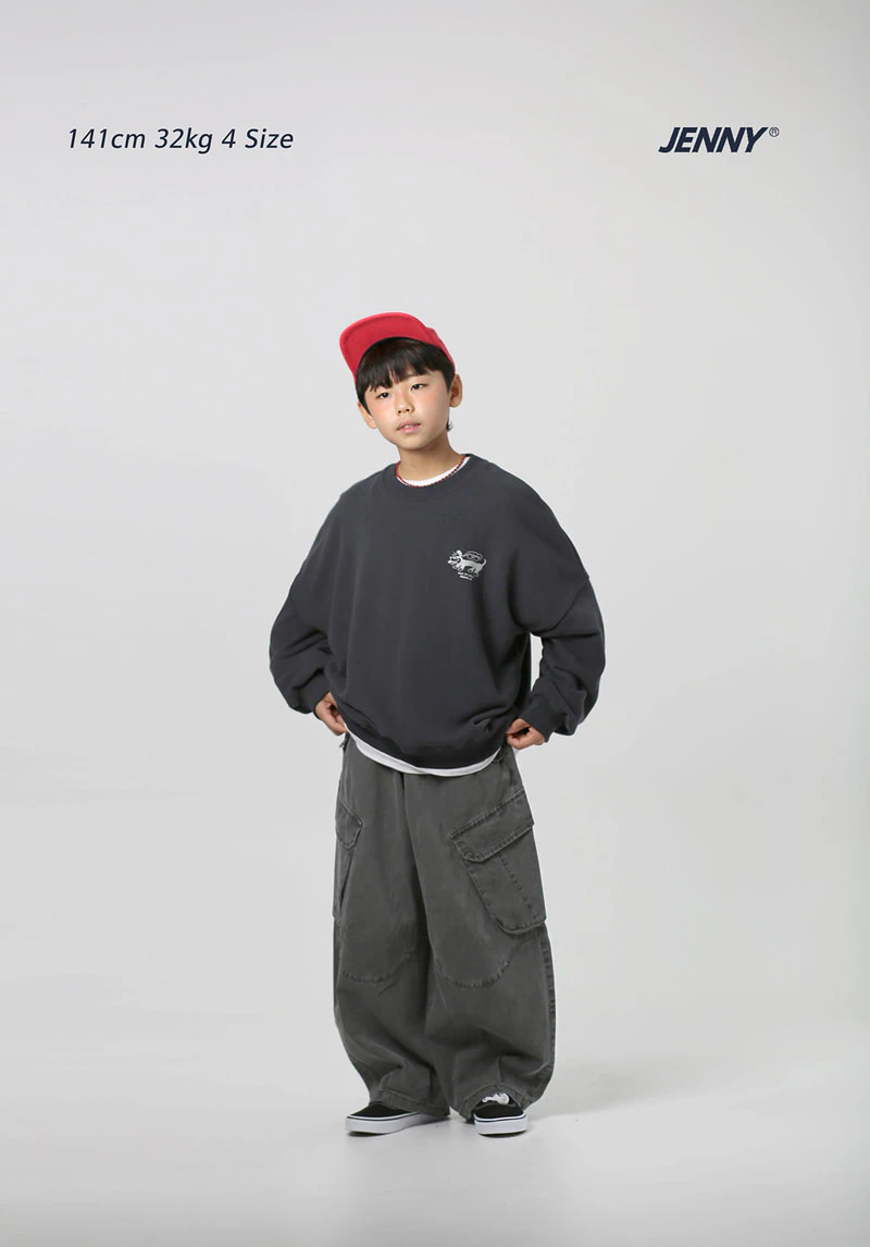 Big Pigment Pants by Jenny Basic for Child - view 3