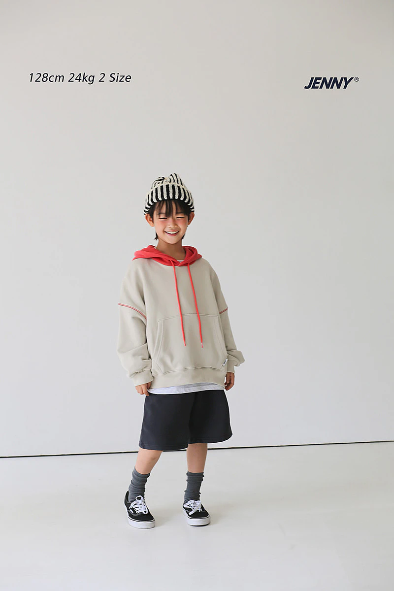Collar Hoodie by Jenny Basic for Child - view 2