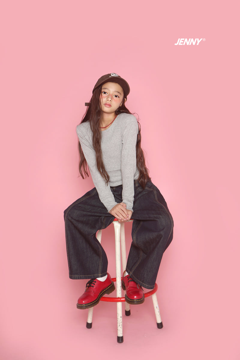 Shirring Ribbed Tee by Jenny Basic for Child - view 11