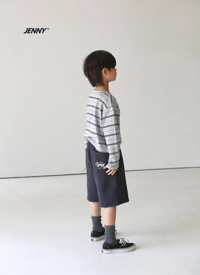 Striped Crop Tee by Jenny Basic for Child - view 4