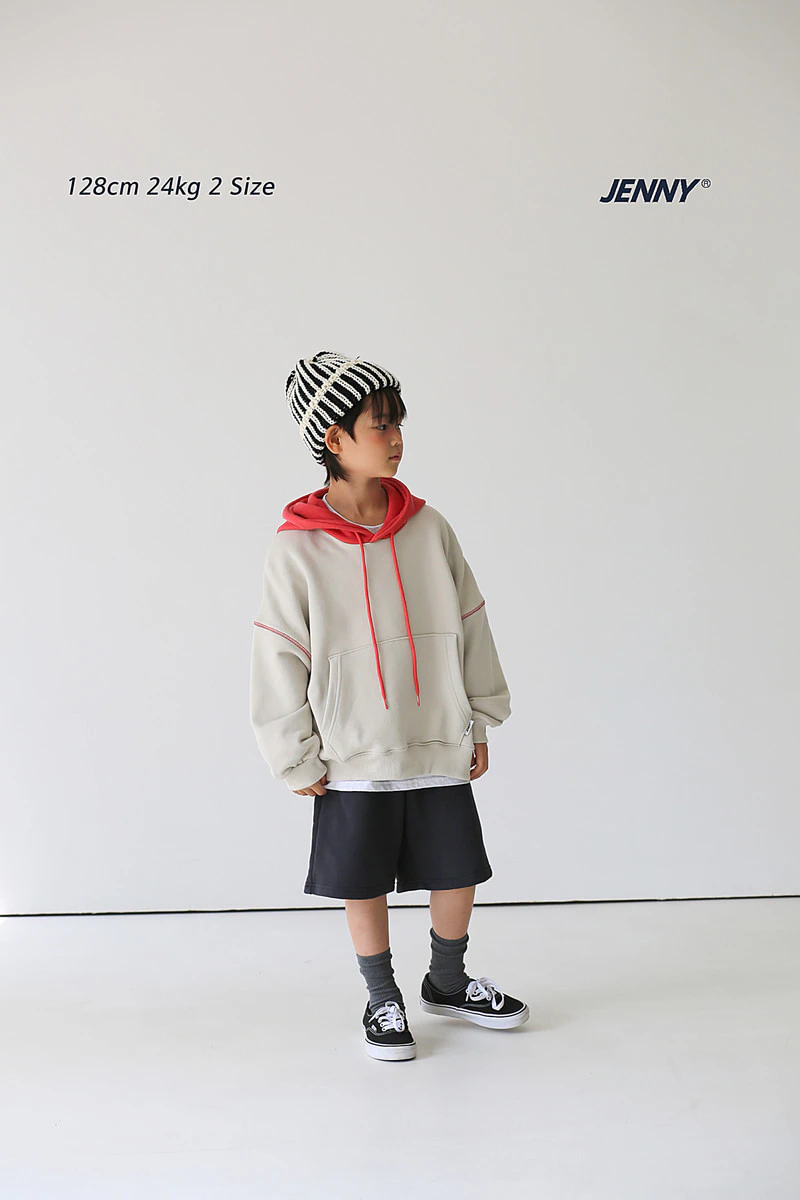 Collar Hoodie by Jenny Basic for Child - view 3