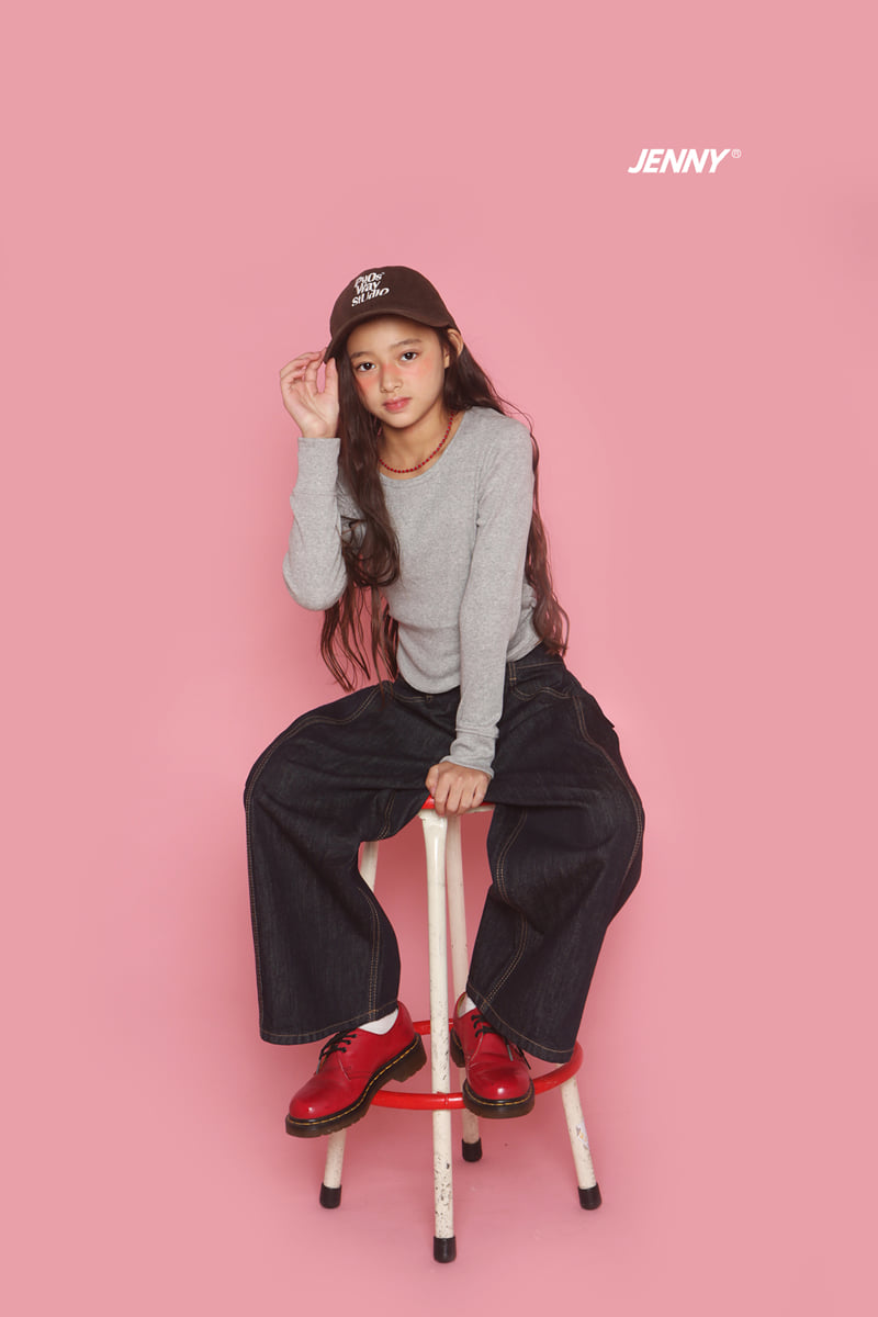 Shirring Ribbed Tee by Jenny Basic for Child - view 12