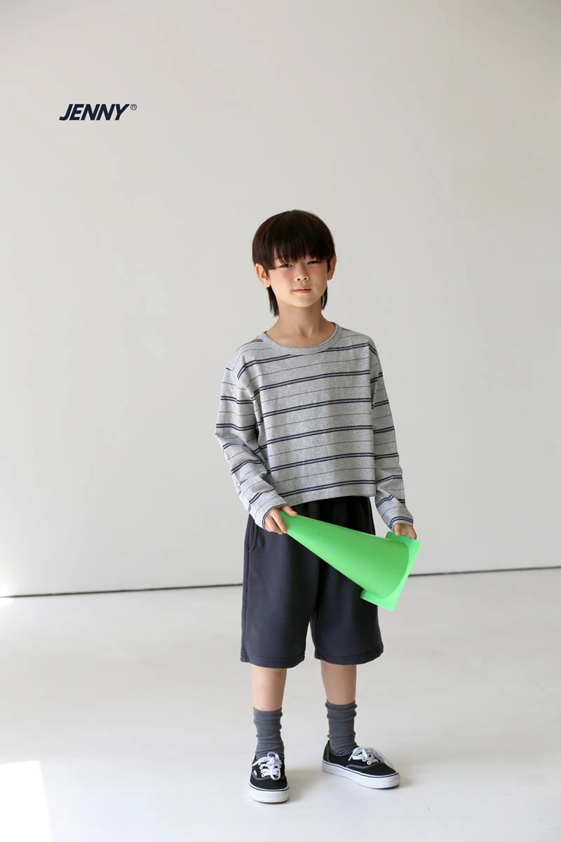 Striped Crop Tee by Jenny Basic for Child - view 5