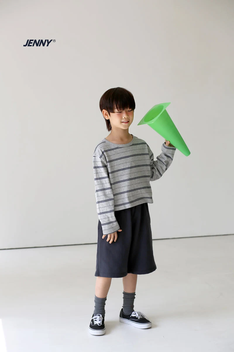 Striped Crop Tee by Jenny Basic for Child - view 6