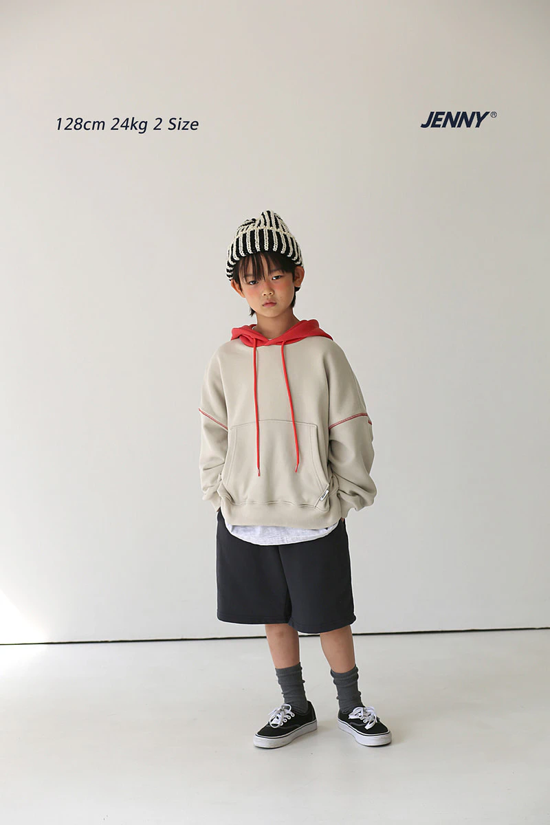Collar Hoodie by Jenny Basic for Child - view 5