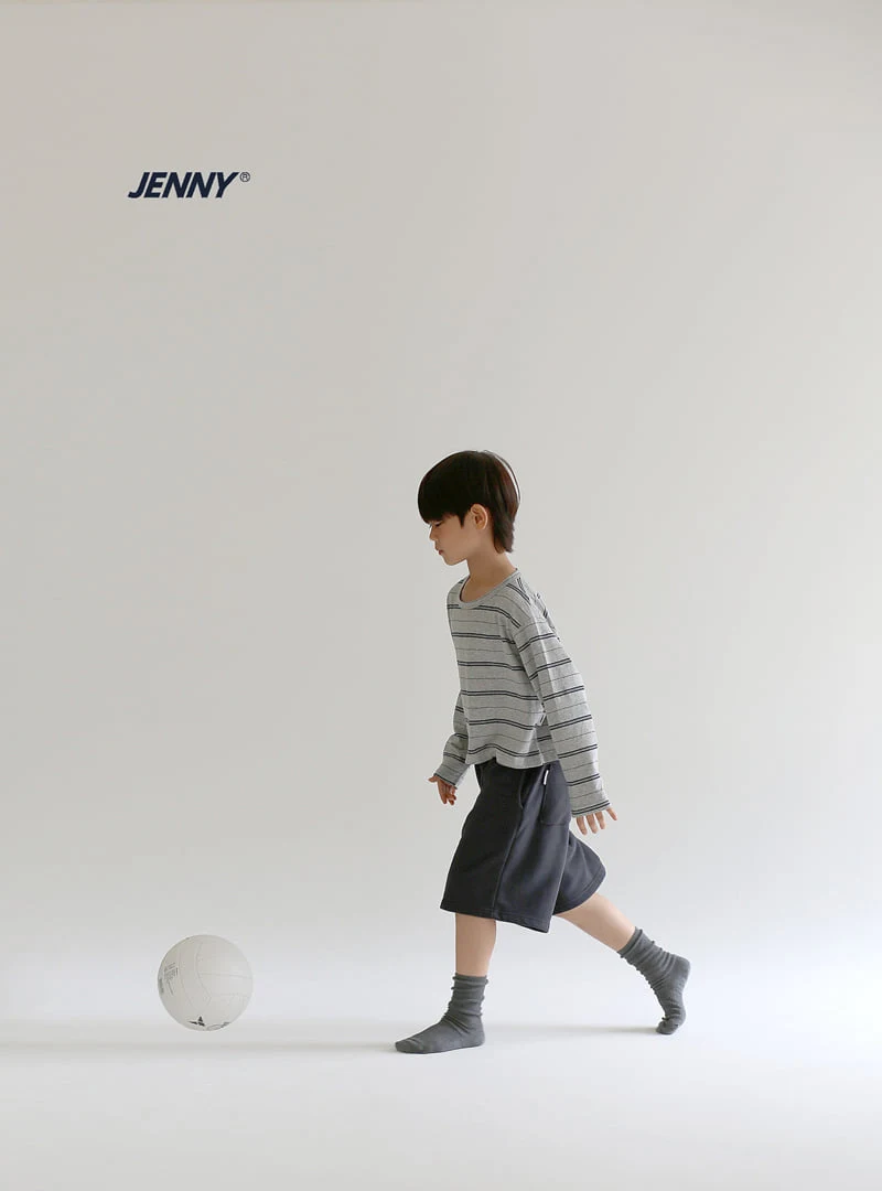 Striped Crop Tee by Jenny Basic for Child - view 8