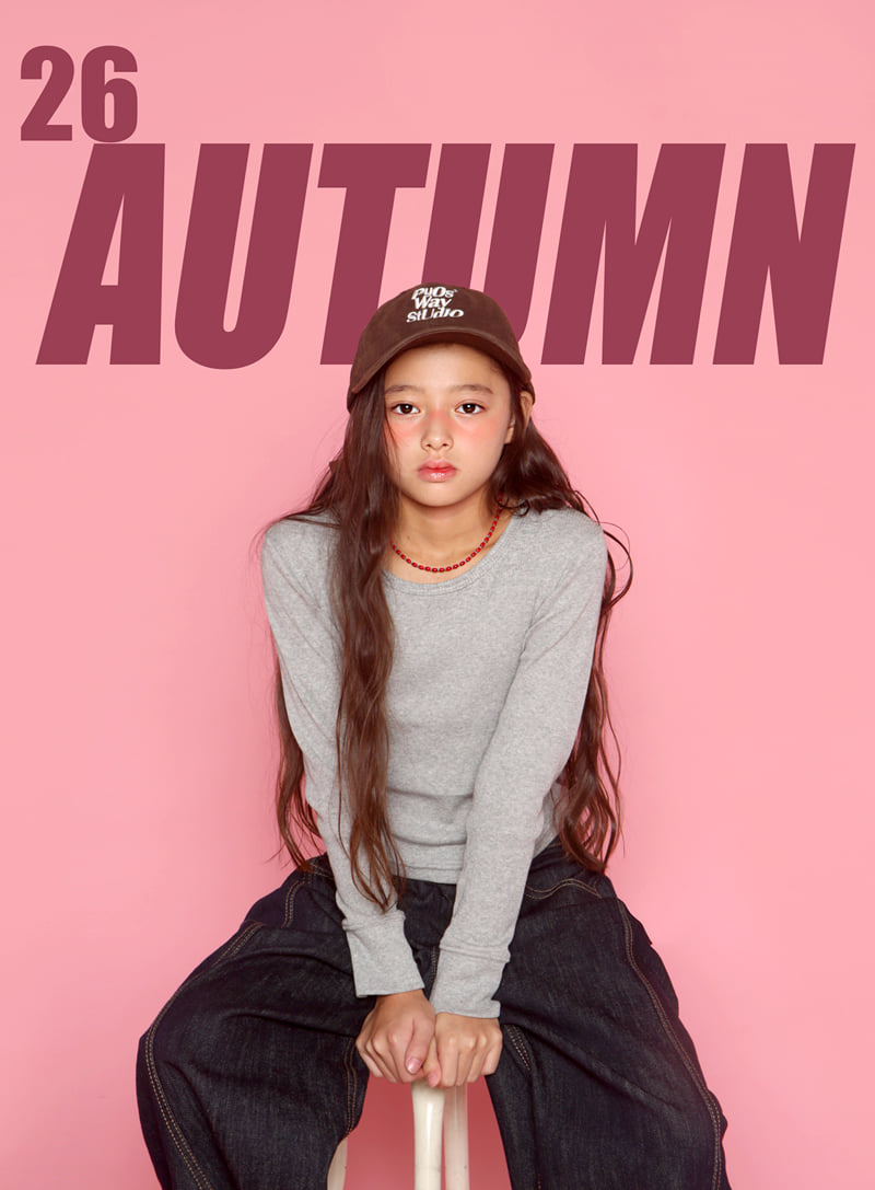 Shirring Ribbed Tee by Jenny Basic for Child - view 2