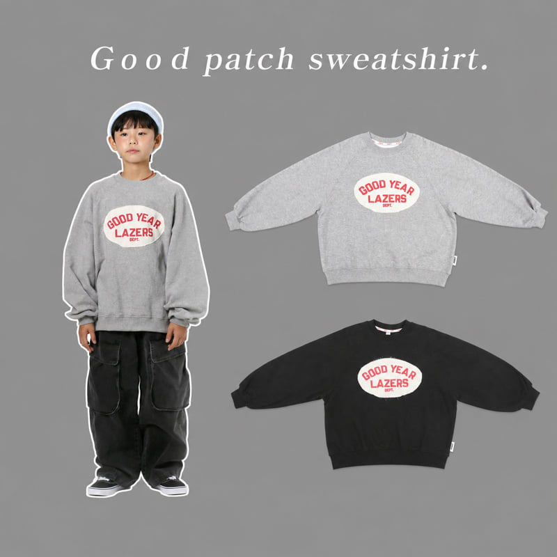 Good Patch Sweatshirt by Jenny Basic for Child - view 1