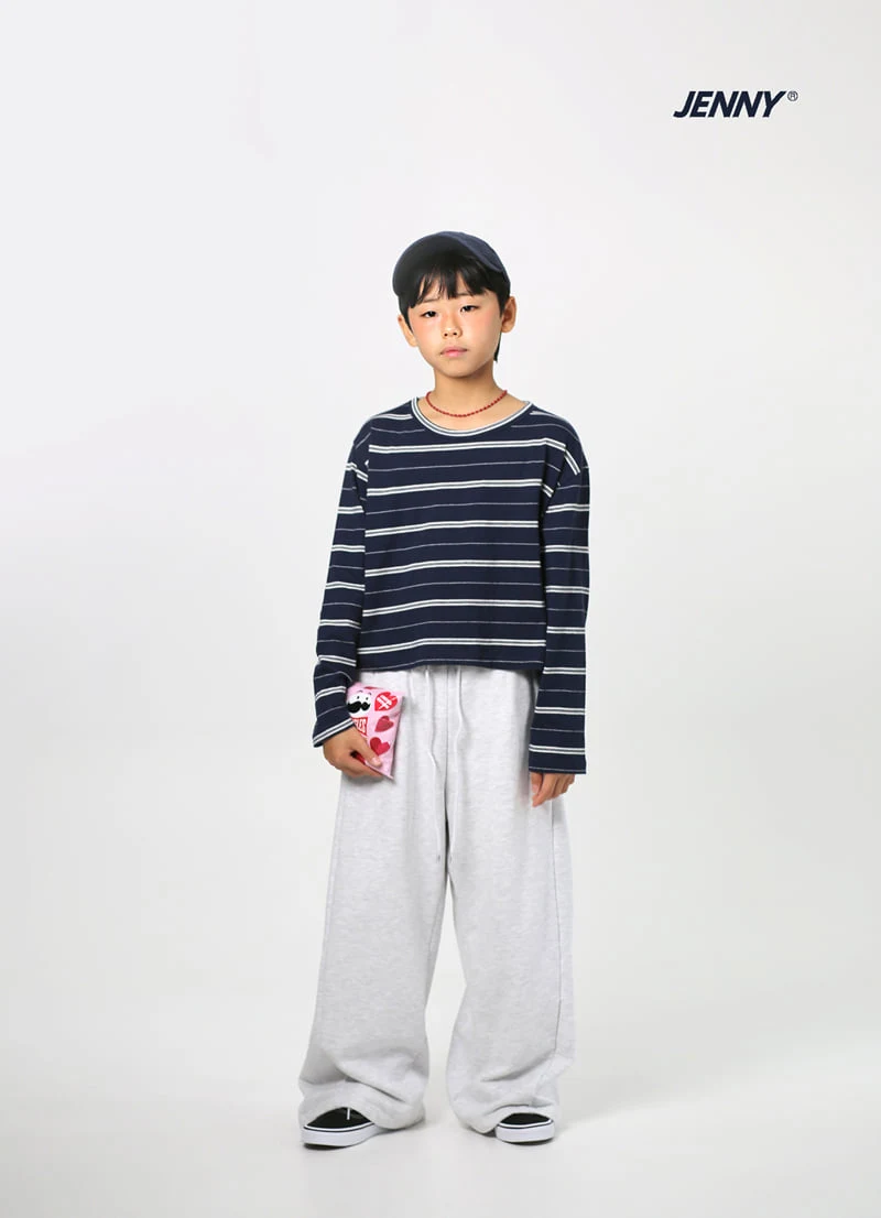 Striped Crop Tee by Jenny Basic for Child - view 10