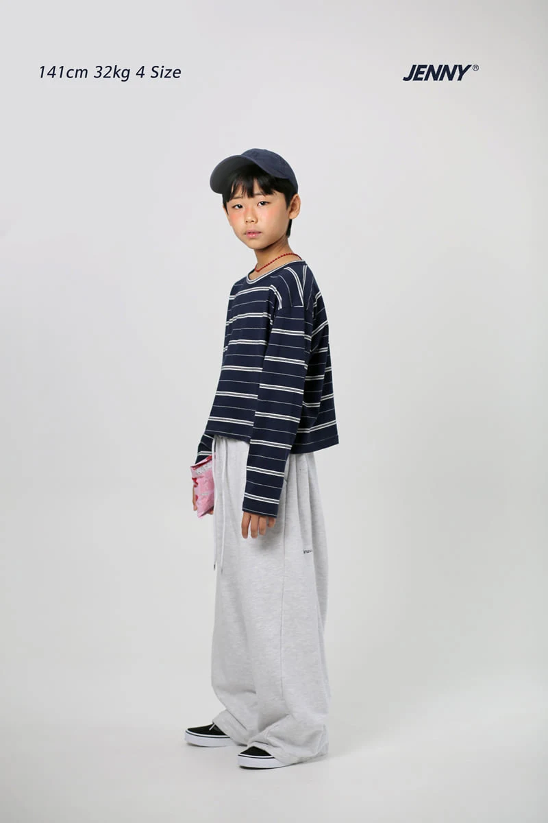 Striped Crop Tee by Jenny Basic for Child - view 11