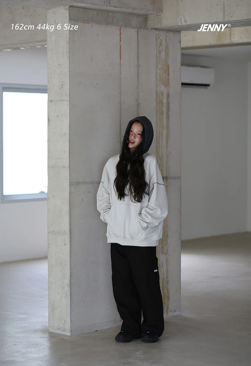 Collar Hoodie by Jenny Basic for Child - view 12