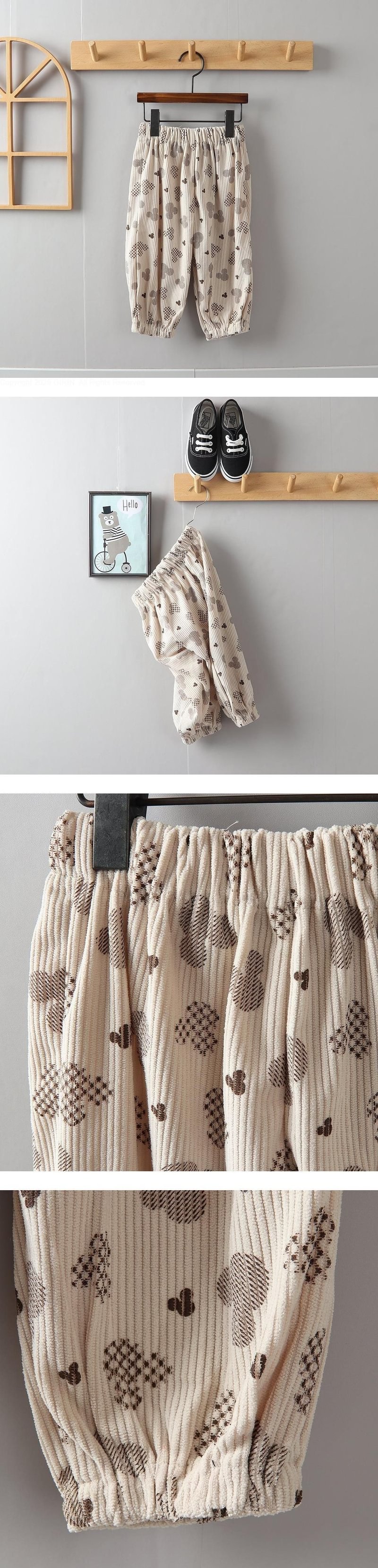 Bear Face Jogger Pants by Jierang for Child - view 1
