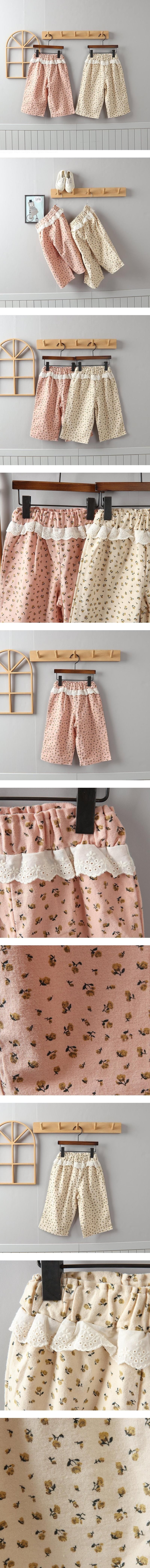 Full of Flowers Pants by Jierang for Child - view 1