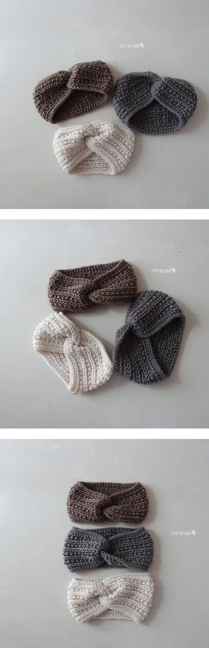 Knit Turban Hairband by JM Snail for Child - view 1
