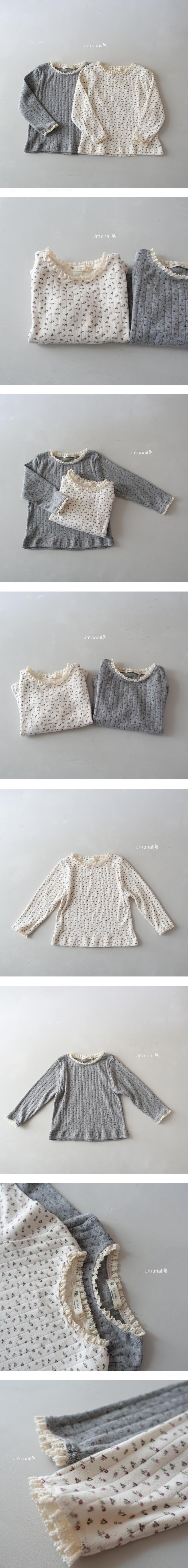 Vintage Flower Tee by JM Snail for Child - view 1