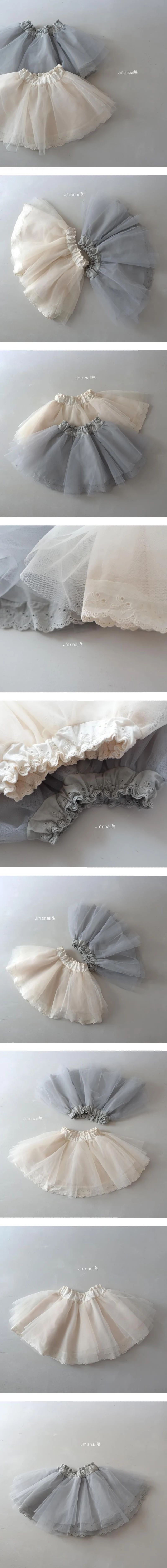 Blanc Sha Skirt by JM Snail for Child - view 1