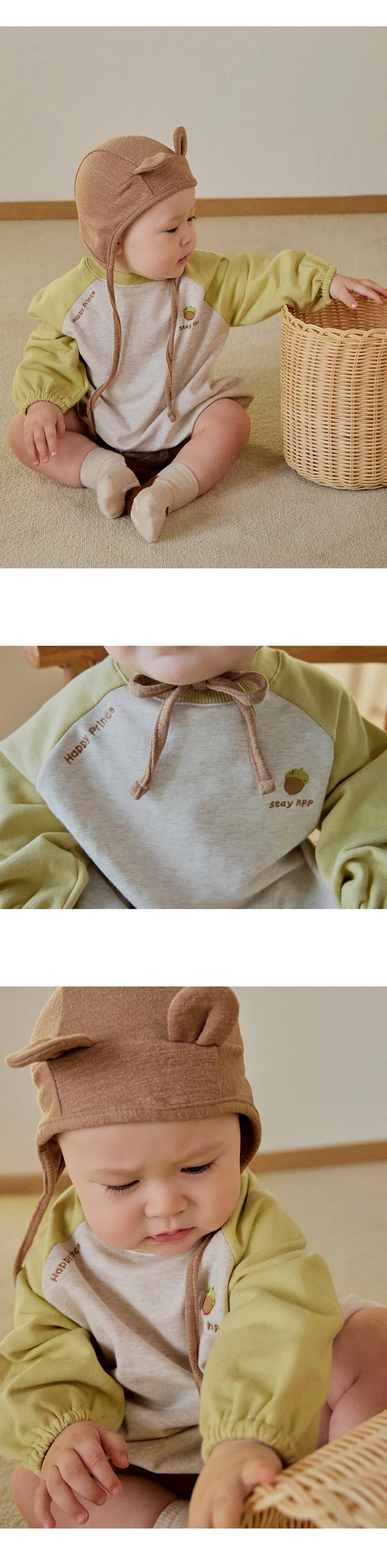 Acorn Bodysuit by Kids Clara for Baby - view 2