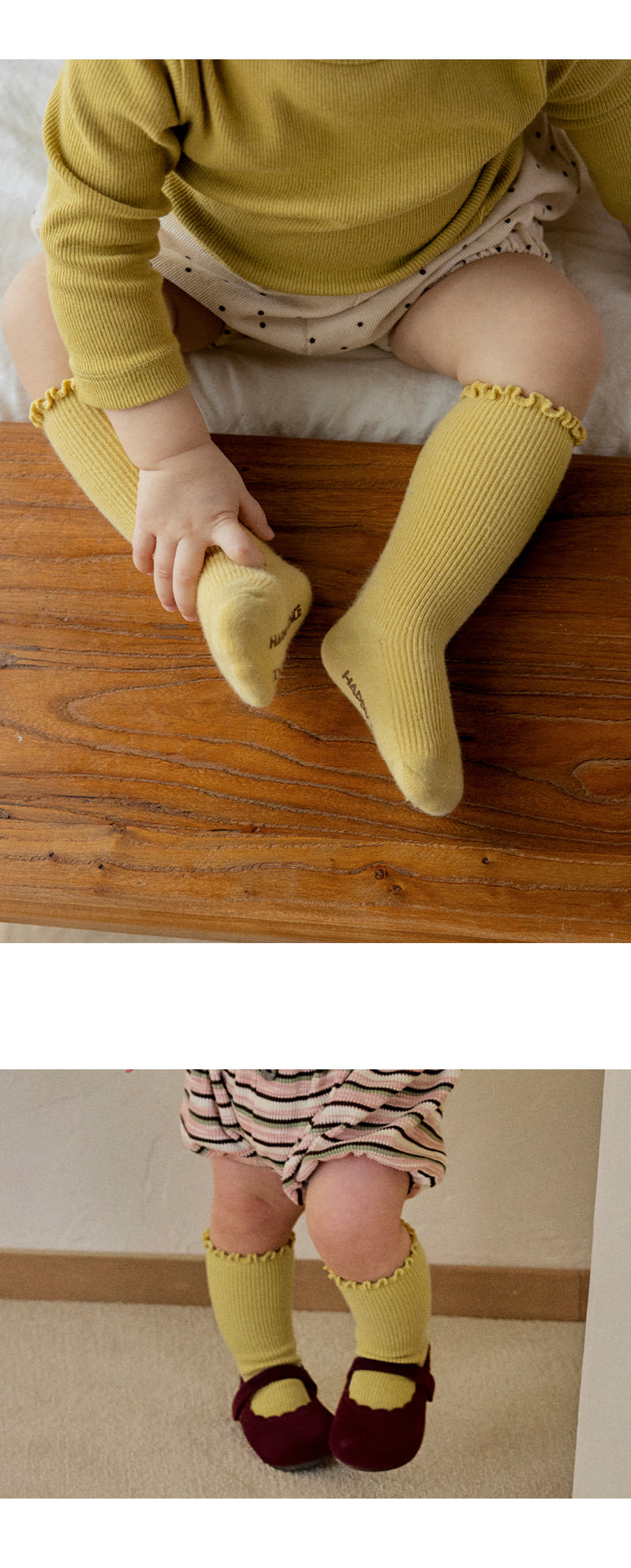 Lumina Knee Socks (set of 5) by Kids Clara for Baby - view 3