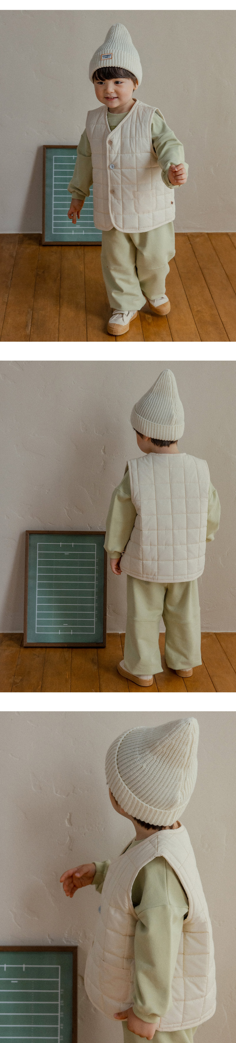 Maribel Quilt Vest by Kids Clara for Baby - view 5