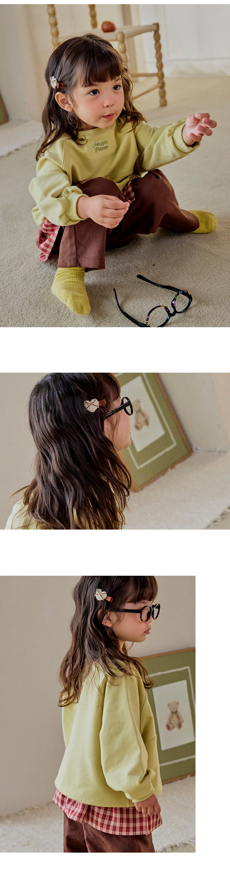 Aron Baby Hairpin Set (set of 5) by Kids Clara for Baby - view 3