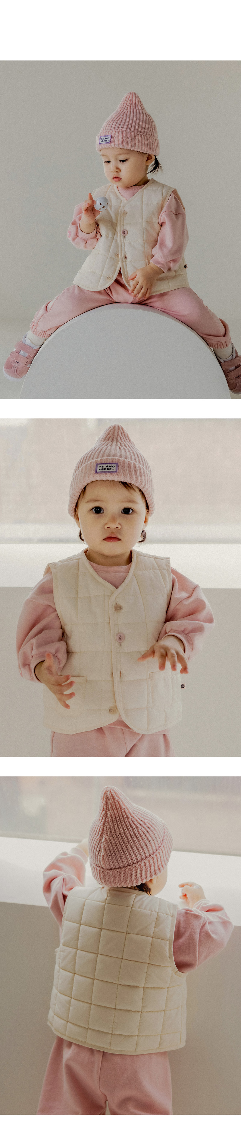 Maribel Quilt Vest by Kids Clara for Baby - view 6