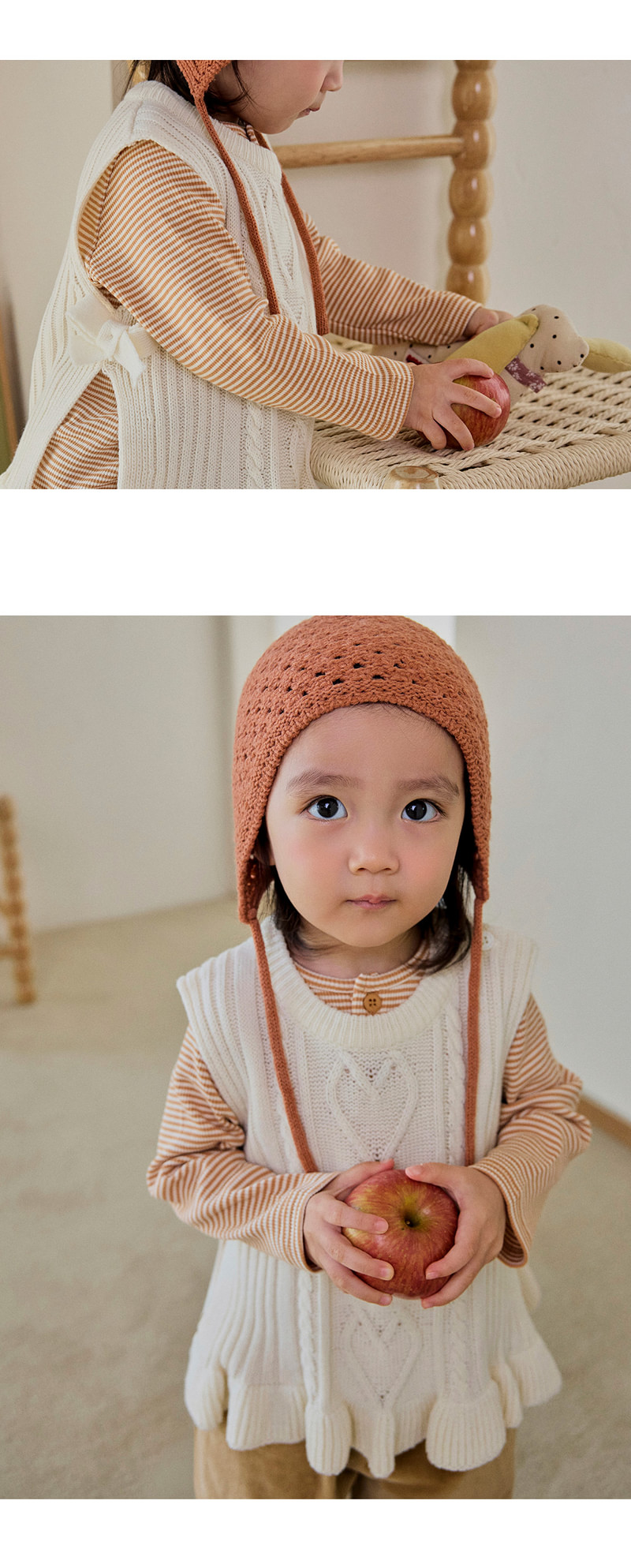 Sophia Knit Vest by Kids Clara for Baby - view 3