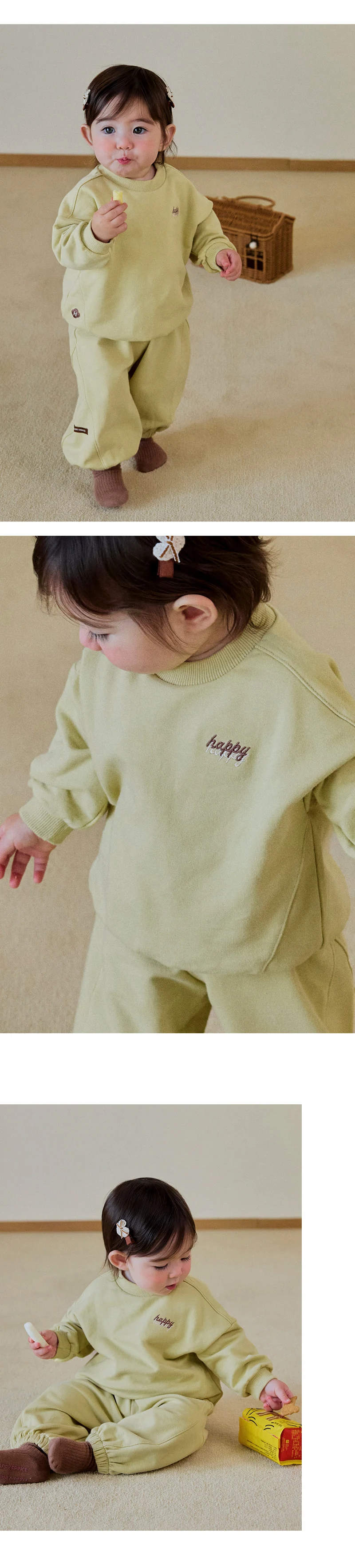 Aube Baby Set-up (olive) by Kids Clara for Baby - view 2