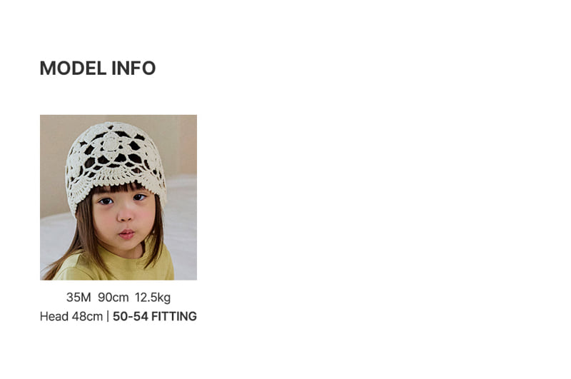 Lua Crochet Knit Beanie by Kids Clara for Baby - view 7