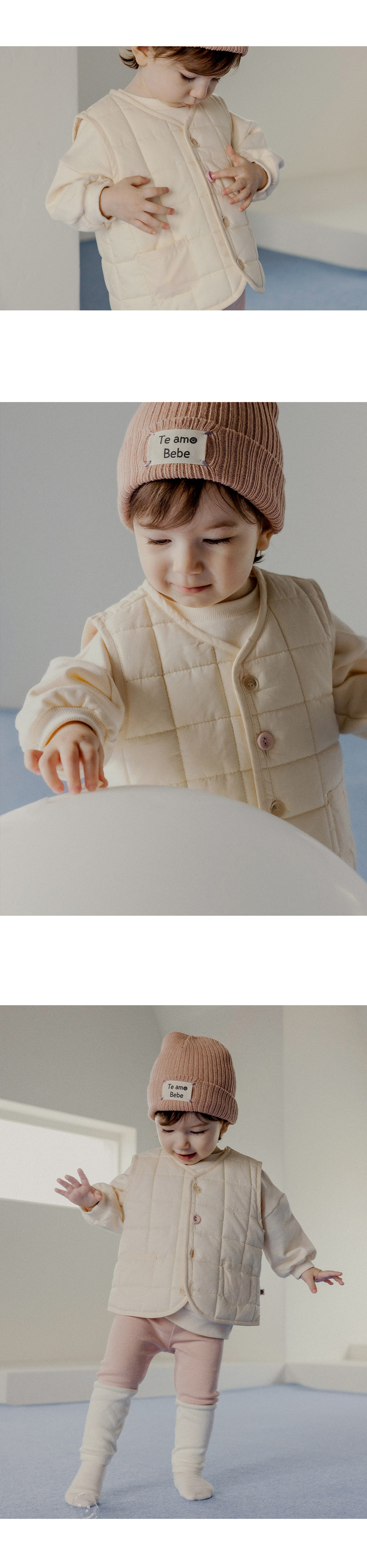 Maribel Quilt Vest by Kids Clara for Baby - view 7